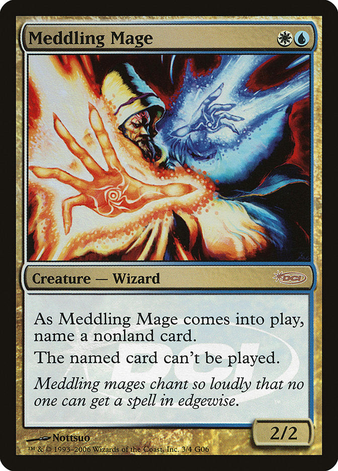 Meddling Mage [Judge Gift Cards 2006] | Rock City Comics