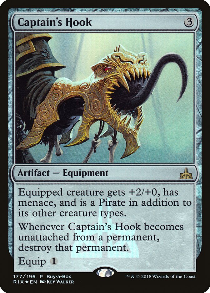 Captain's Hook (Buy-A-Box) [Rivals of Ixalan Promos] | Rock City Comics