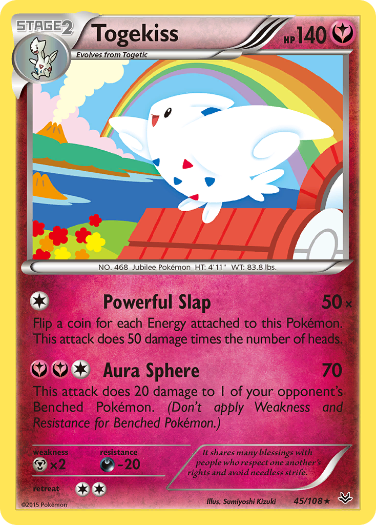 Togekiss (45/108) [XY: Roaring Skies] | Rock City Comics