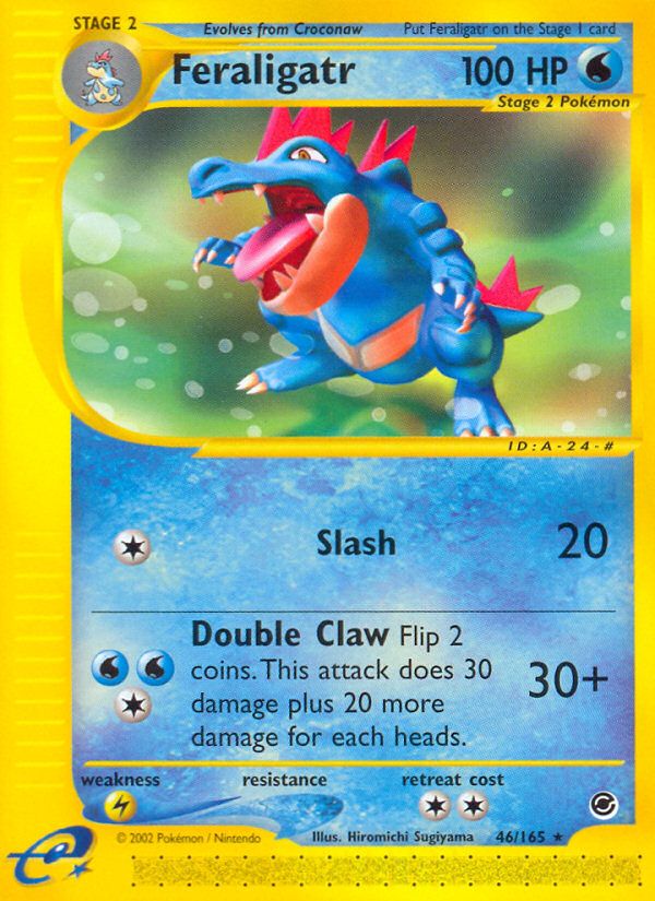 Feraligatr (46/165) [Expedition: Base Set] | Rock City Comics