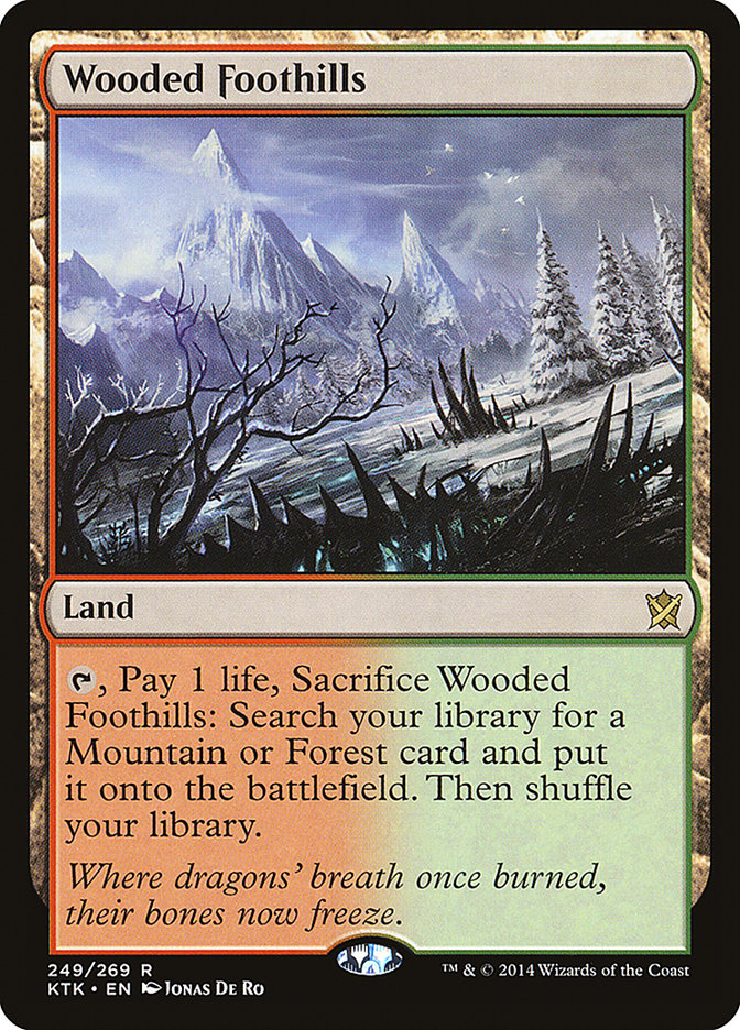 Wooded Foothills [Khans of Tarkir] | Rock City Comics