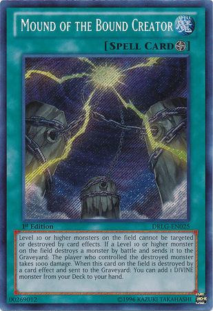 Mound of the Bound Creator [DRLG-EN025] Secret Rare | Rock City Comics