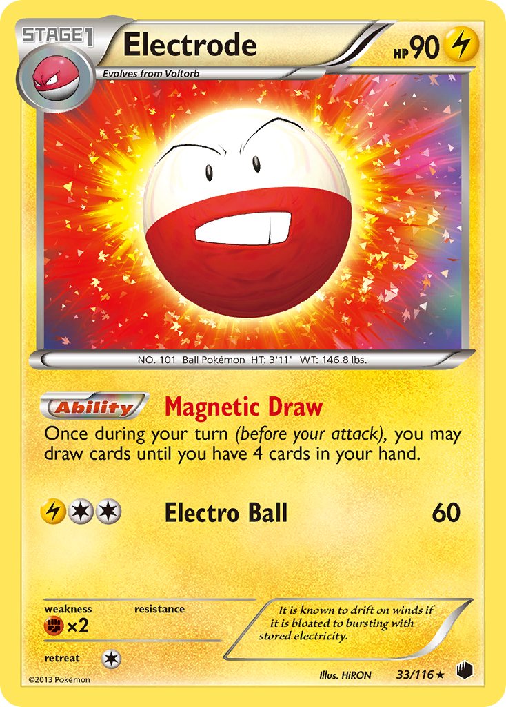 Electrode (33/116) (Theme Deck Exclusive) [Black & White: Plasma Freeze] | Rock City Comics