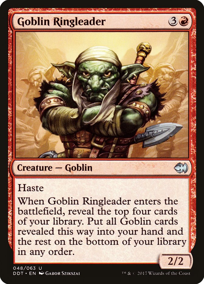 Goblin Ringleader [Duel Decks: Merfolk vs. Goblins] | Rock City Comics