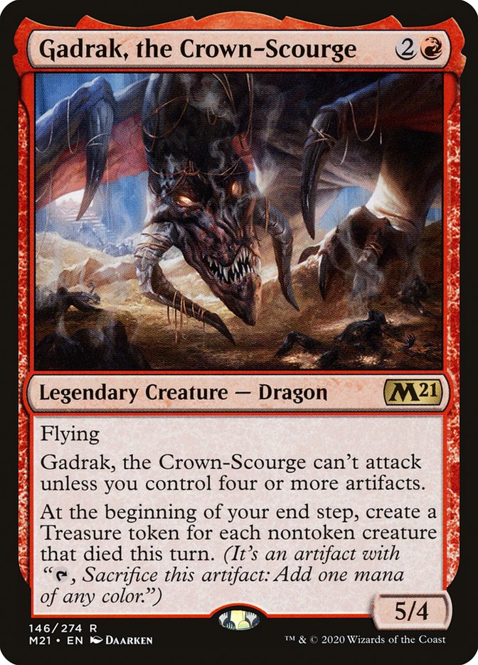 Gadrak, the Crown-Scourge [Core Set 2021] | Rock City Comics