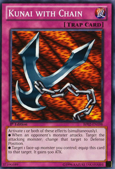 Kunai with Chain [BP02-EN198] Mosaic Rare | Rock City Comics
