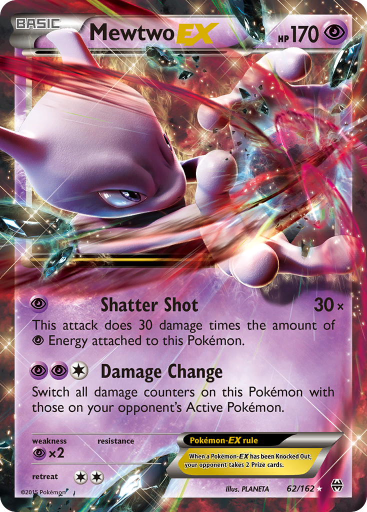 Mewtwo EX (62/162) [XY: BREAKthrough] | Rock City Comics