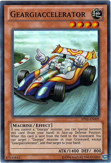 Geargiaccelerator [AP02-EN005] Super Rare | Rock City Comics