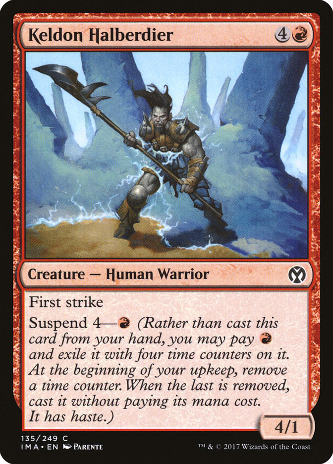 Keldon Halberdier [Iconic Masters] | Rock City Comics