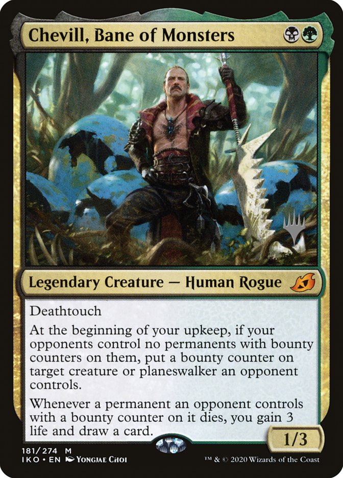 Chevill, Bane of Monsters (Promo Pack) [Ikoria: Lair of Behemoths Promos] | Rock City Comics