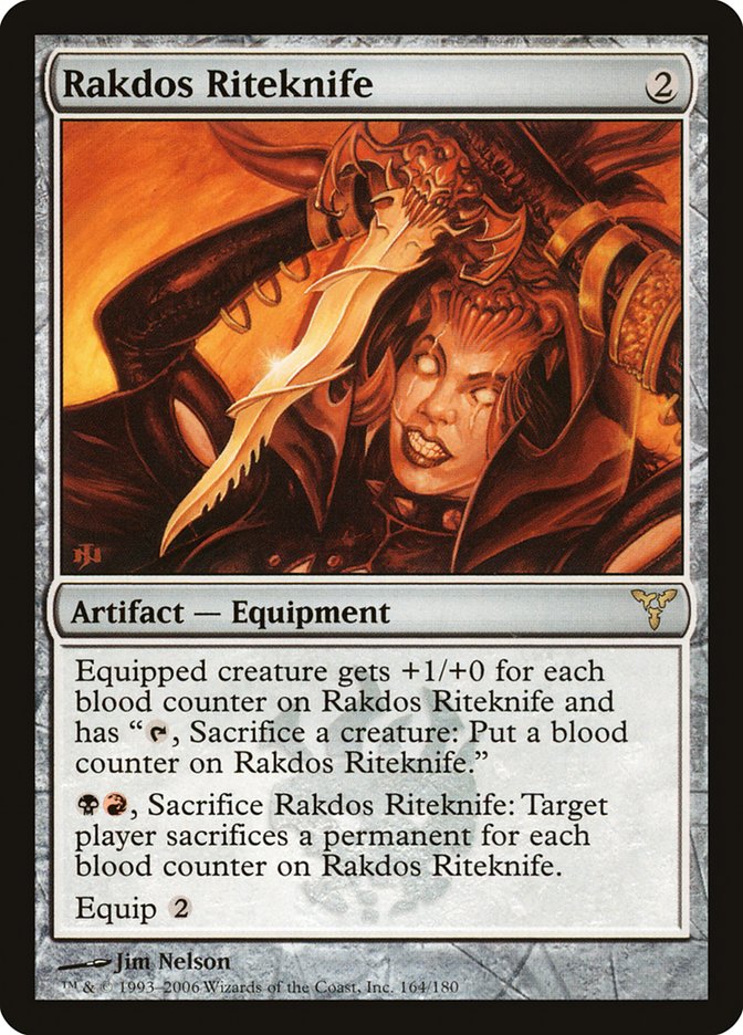 Rakdos Riteknife [Dissension] | Rock City Comics