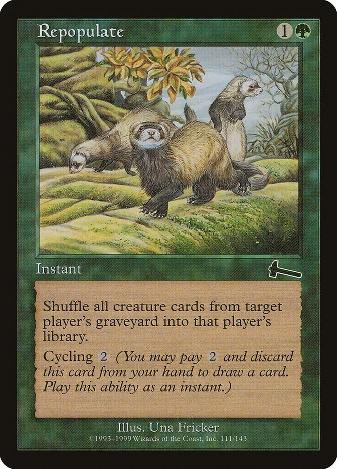 Repopulate [Urza's Legacy] | Rock City Comics