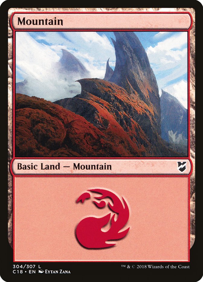 Mountain (304) [Commander 2018] | Rock City Comics