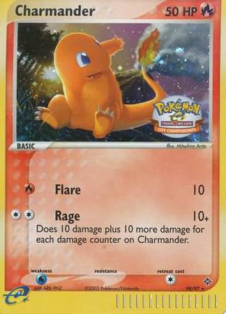 Charmander (98/97) (City Championship Promo) [EX: Dragon] | Rock City Comics