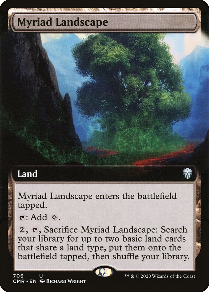 Myriad Landscape (Extended) [Commander Legends] | Rock City Comics