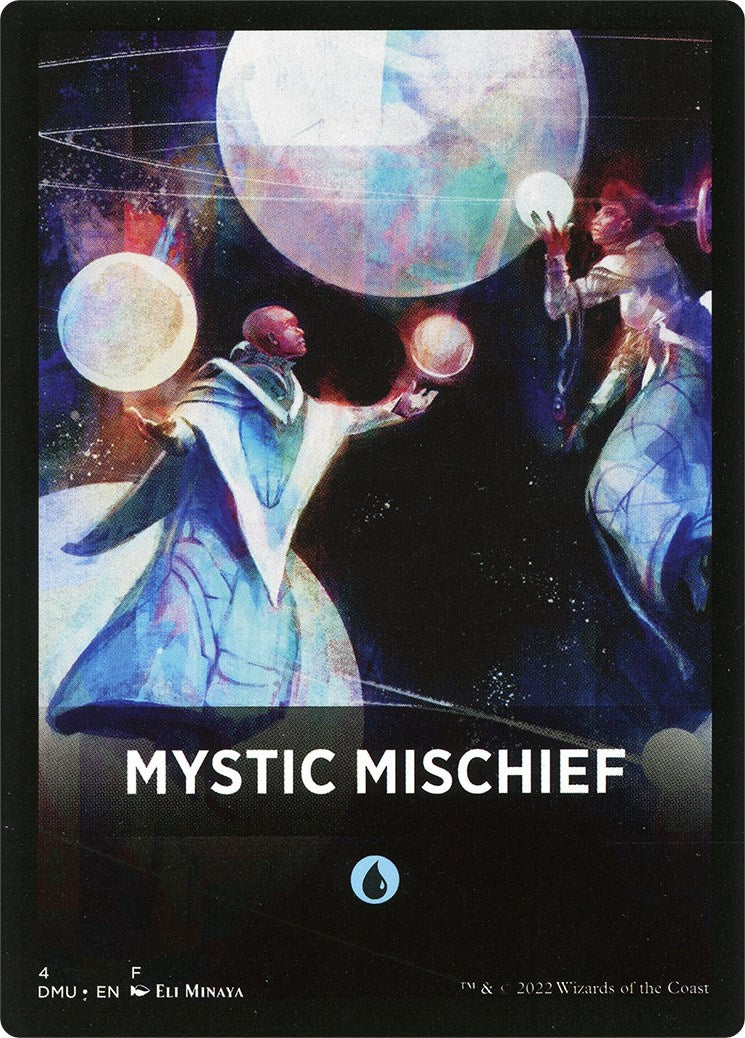 Mystic Mischief Theme Card [Dominaria United Tokens] | Rock City Comics