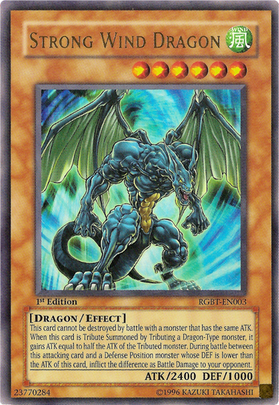 Strong Wind Dragon [RGBT-EN003] Ultra Rare | Rock City Comics