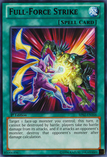 Full-Force Strike [BP02-EN166] Rare | Rock City Comics