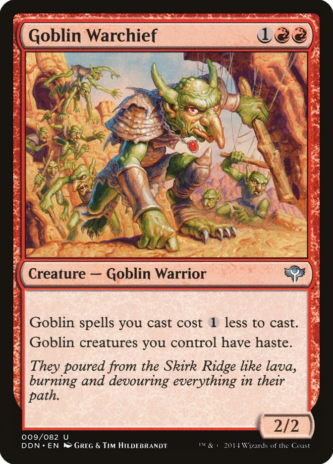 Goblin Warchief [Duel Decks: Speed vs. Cunning] | Rock City Comics