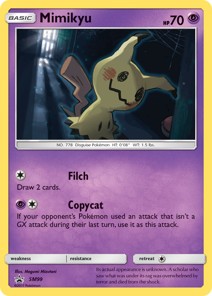 Mimikyu (SM99) [Sun & Moon: Black Star Promos] | Rock City Comics