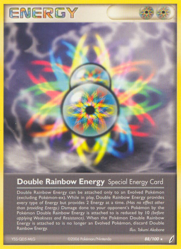 Double Rainbow Energy (88/100) [EX: Crystal Guardians] | Rock City Comics