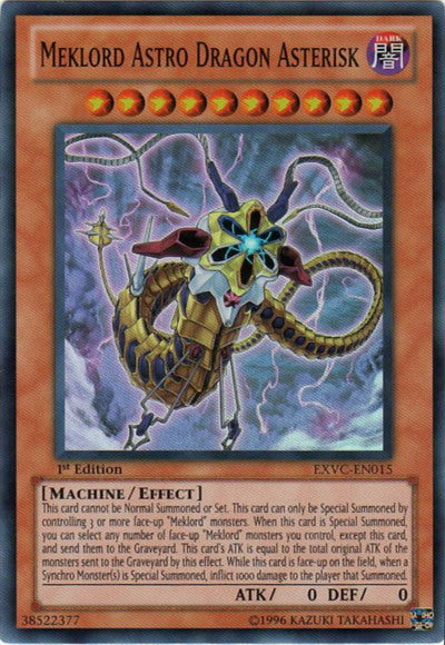 Meklord Astro Dragon Asterisk [EXVC-EN015] Super Rare | Rock City Comics