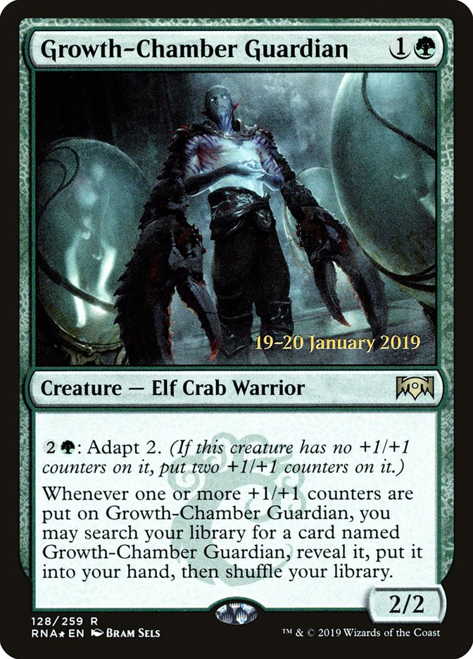 Growth-Chamber Guardian [Ravnica Allegiance Prerelease Promos] | Rock City Comics
