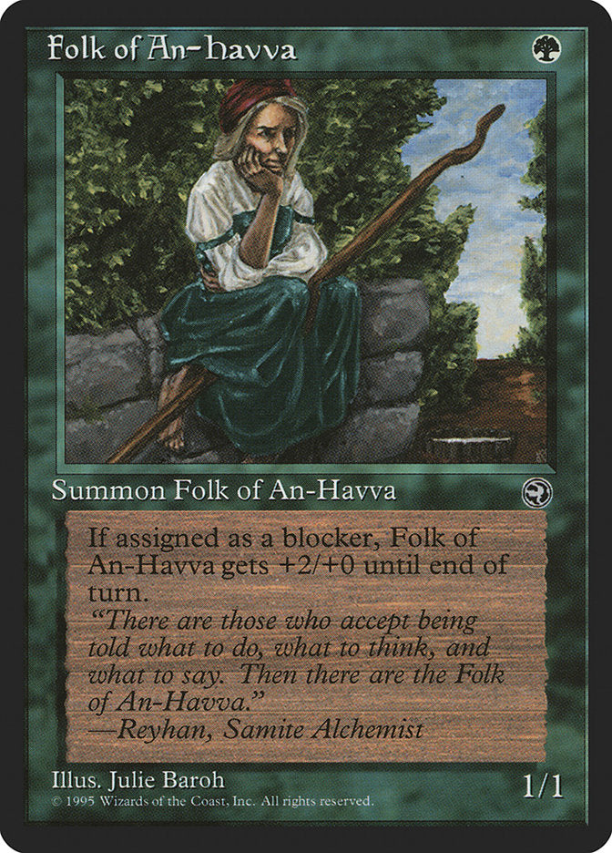 Folk of An-Havva (Reyhan Flavor Text) [Homelands] | Rock City Comics