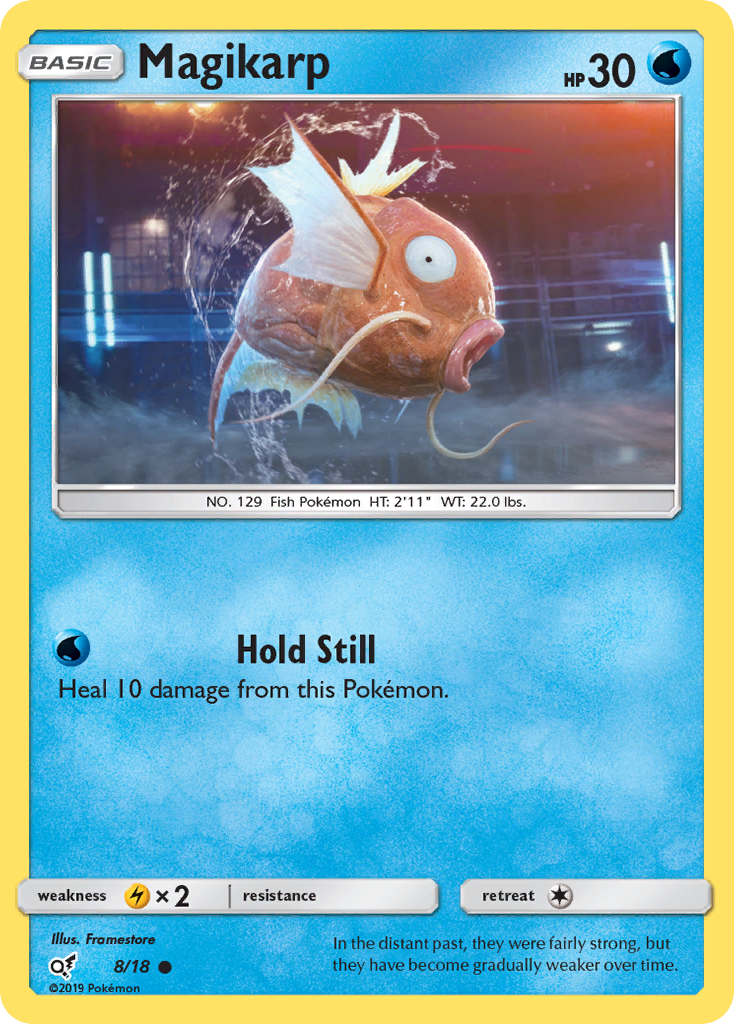 Magikarp (8/18) [Sun & Moon: Detective Pikachu] | Rock City Comics