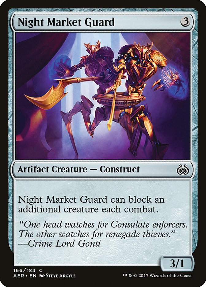 Night Market Guard [Aether Revolt] | Rock City Comics