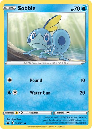 Sobble (055/202) (Premium Collection) [Sword & Shield: Base Set] | Rock City Comics