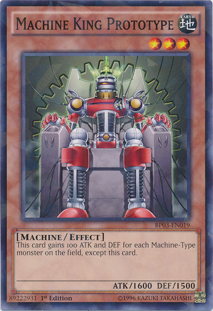 Machine King Prototype [BP03-EN019] Shatterfoil Rare | Rock City Comics