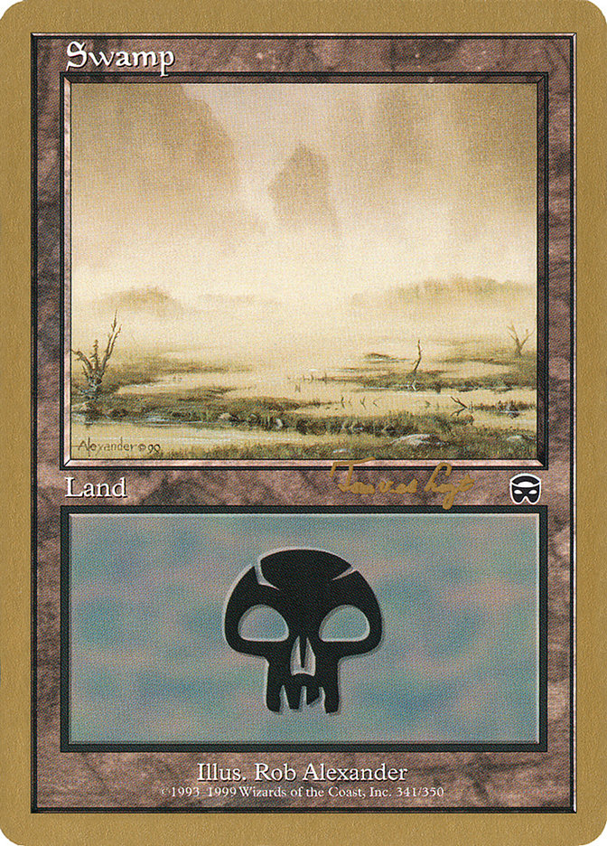 Swamp (tvdl341) (Tom van de Logt) [World Championship Decks 2001] | Rock City Comics