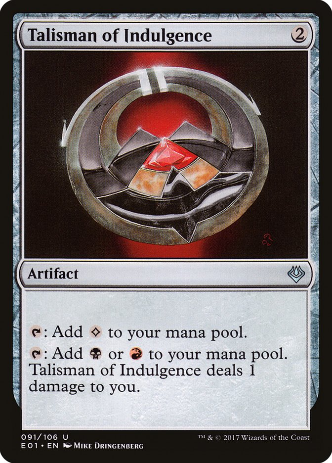 Talisman of Indulgence [Archenemy: Nicol Bolas] | Rock City Comics