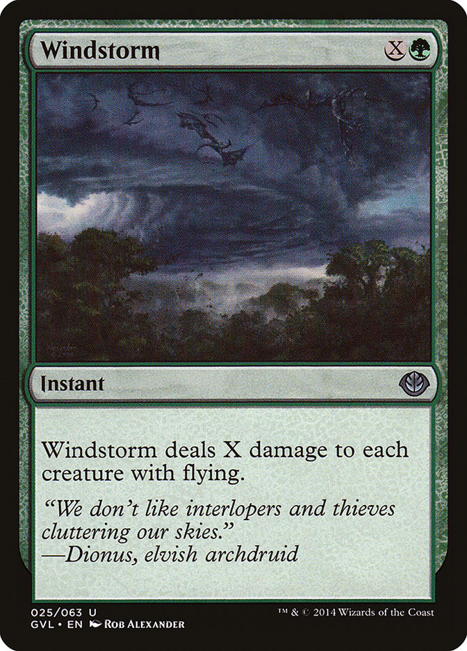 Windstorm (Garruk vs. Liliana) [Duel Decks Anthology] | Rock City Comics