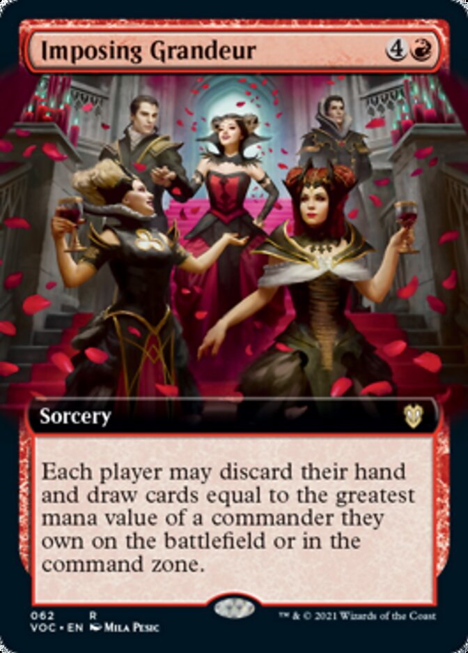 Imposing Grandeur (Extended) [Innistrad: Crimson Vow Commander] | Rock City Comics