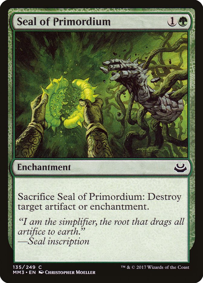Seal of Primordium [Modern Masters 2017] | Rock City Comics