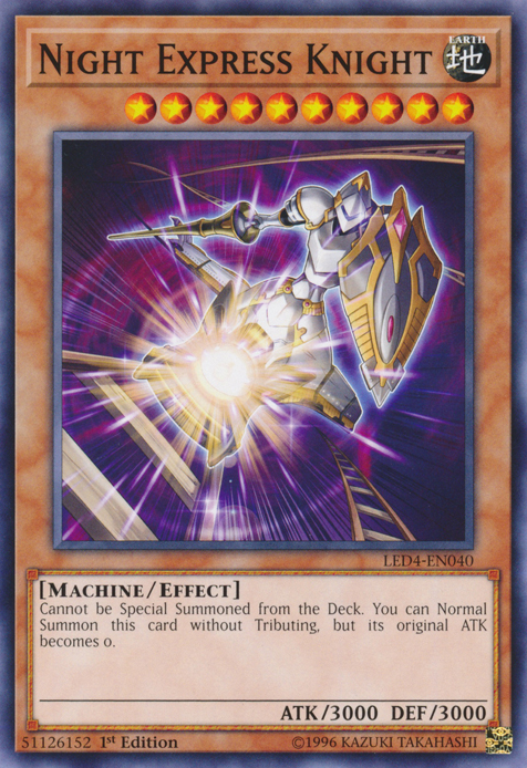 Night Express Knight [LED4-EN040] Common | Rock City Comics