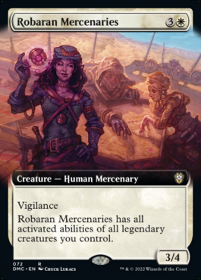 Robaran Mercenaries (Extended Art) [Dominaria United Commander] | Rock City Comics