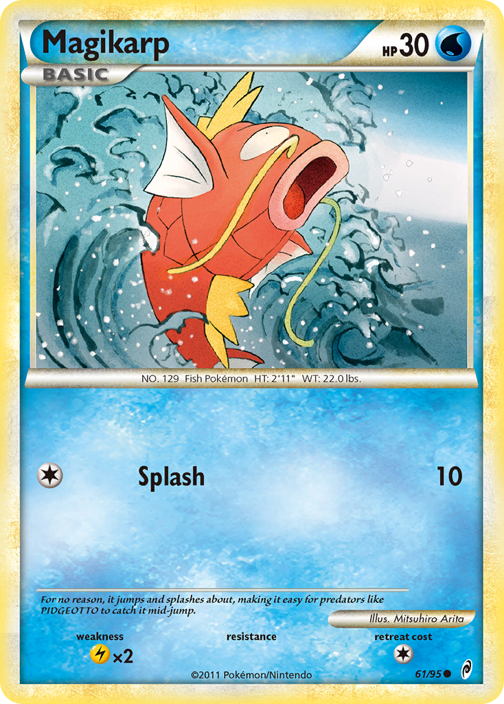 Magikarp (61/95) [HeartGold & SoulSilver: Call of Legends] | Rock City Comics