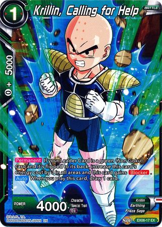 Krillin, Calling for Help [EX06-17] | Rock City Comics