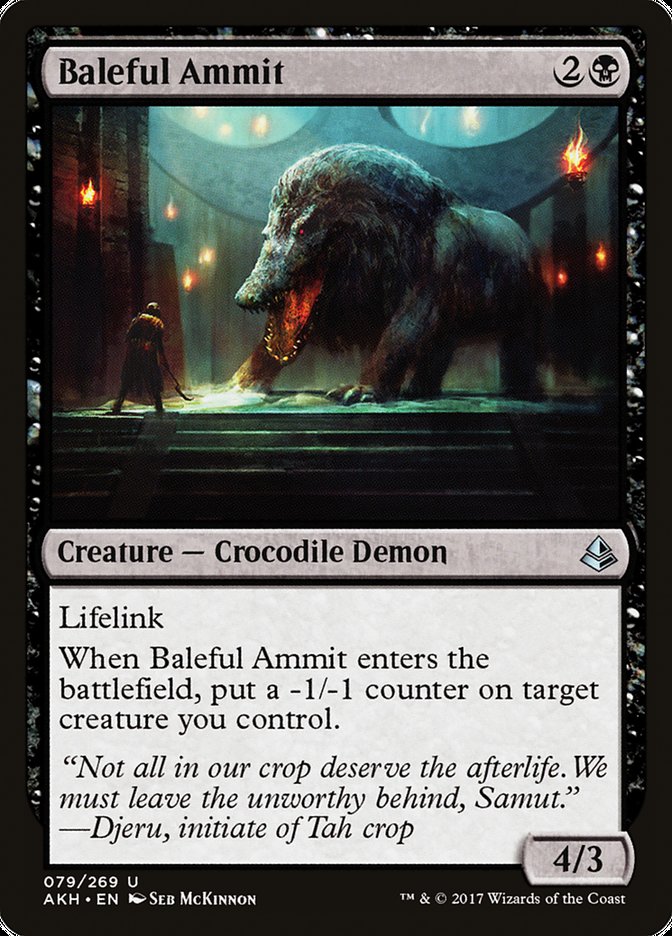 Baleful Ammit [Amonkhet] | Rock City Comics