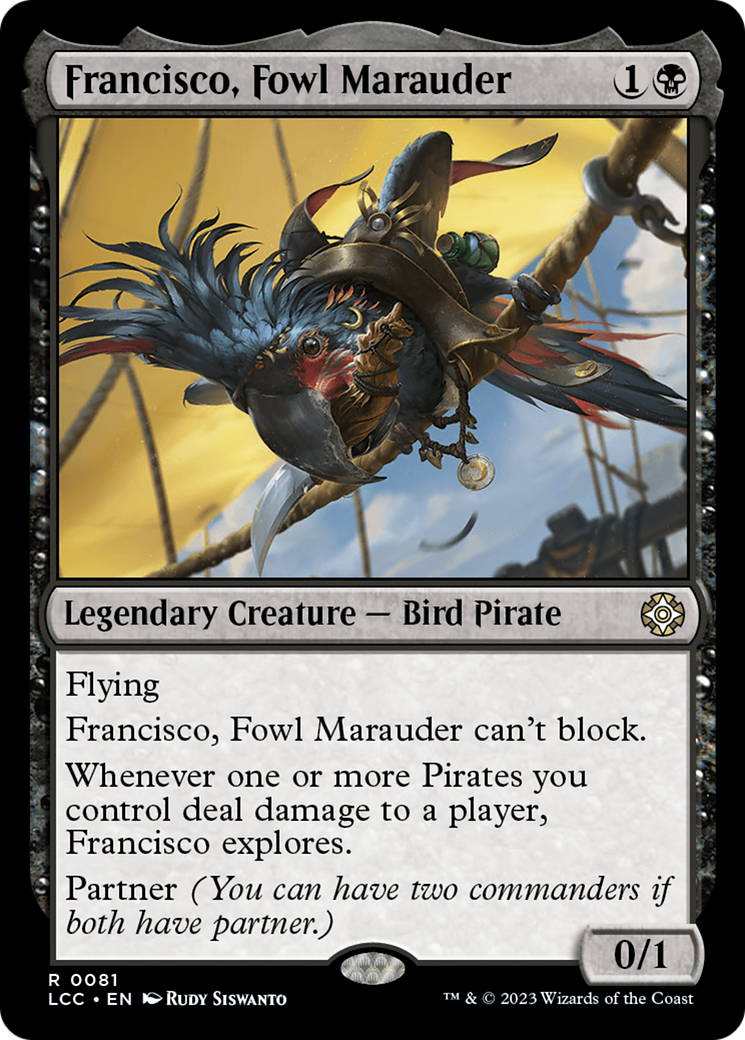 Francisco, Fowl Marauder [The Lost Caverns of Ixalan Commander] | Rock City Comics