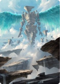 Celestial Colonnade Art Card [Zendikar Rising Art Series] | Rock City Comics