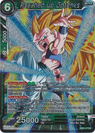 Psyched Up Gotenks (Foil) (EX01-07) [Mighty Heroes] | Rock City Comics