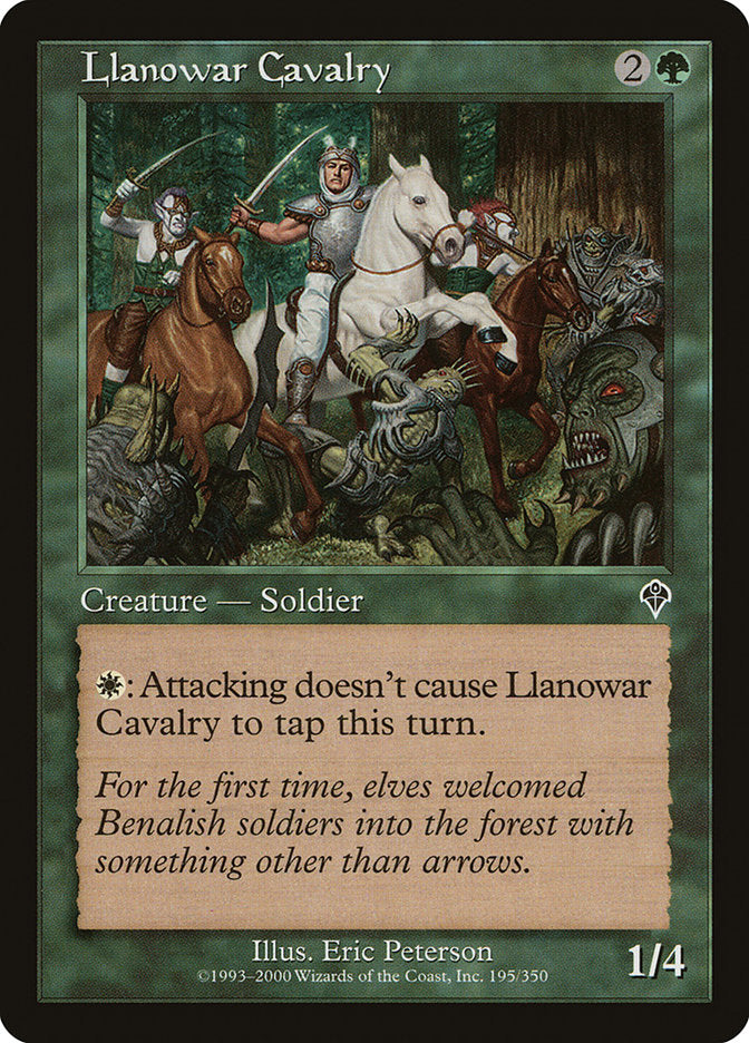 Llanowar Cavalry [Invasion] | Rock City Comics