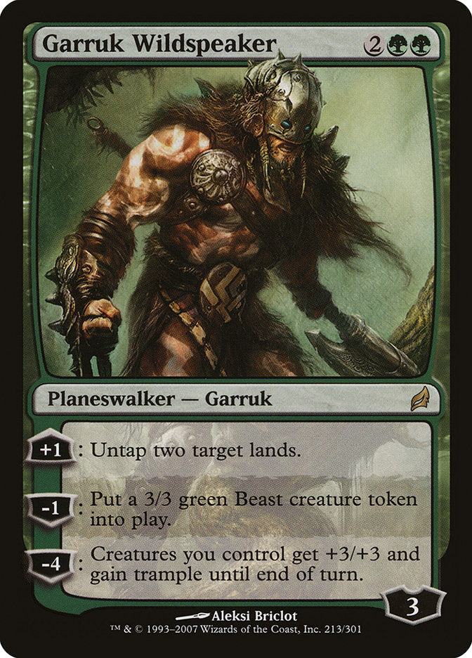 Garruk Wildspeaker [Lorwyn] | Rock City Comics