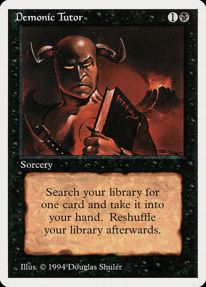 Demonic Tutor [Summer Magic / Edgar] | Rock City Comics