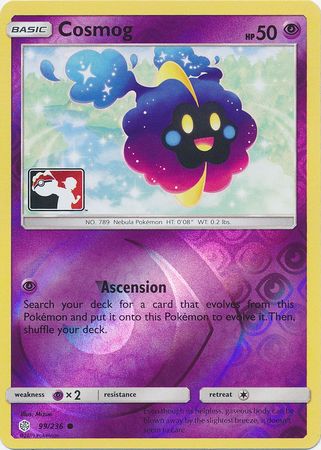 Cosmog (99/236) (Pokemon Club Special Print) [Sun & Moon: Cosmic Eclipse] | Rock City Comics