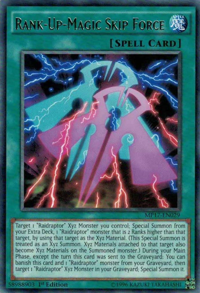 Rank-Up-Magic Skip Force [MP17-EN029] Rare | Rock City Comics